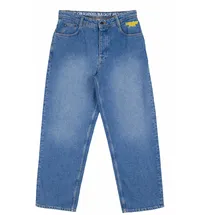 HOMEBOY x-tra Baggy Vintage Denim Hose, Vintage Blue, 26 L30