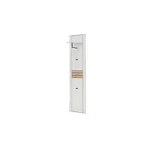 MCA Furniture Garderobenpaneel Octave 44 x 183 x 26 cm Weiß