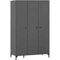 Tchibo - Schrank »Smash« - 119x60x191cm - anthrazit - Holz / Metall / Kunststoff