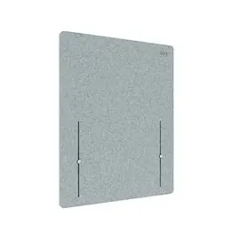 Leitz Tischtrennwand 60 x 70 cm grau