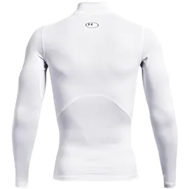 Under Armour HeatGear Armour Mock langarm Trainingsshirt Herren 100 white/black L