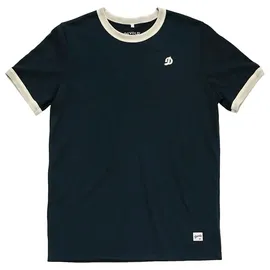 Devold of Norway Archive Ringer Tee Blau/Weiß XL