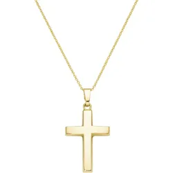 Luigi Merano Kette Kreuz Anhänger, Gold 585 Ketten   Gold Damen 