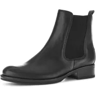 Gabor Chelseaboots, Blockabsatz, Businesschuh, Stiefelette mit OPTIFIT-Wechselfußbett Gr. 38, schwarz , 44857460-38