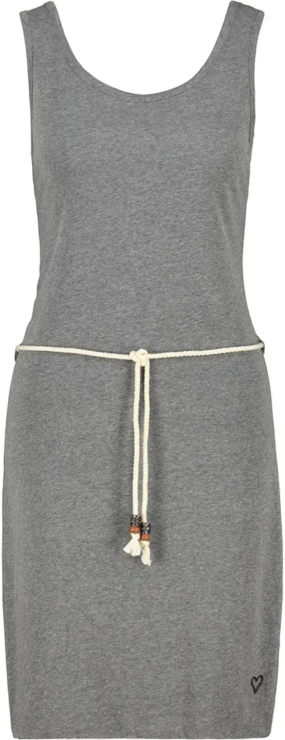 Alife And Kickin JenniferAK A Damen Freizeit ärmelloses Kleid, grau, Größe L