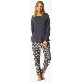 SCHIESSER Pyjama Comfort Essentials (2 tlg) schlafanzug schlafmode bequem bunt L (40)
