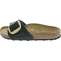Birkenstock Madrid Big Buckle Nubukleder schwarz 42