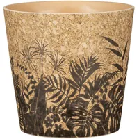 Scheurich Cork Style, Blumentopf aus Keramik, Farbe: Cork Jungle,