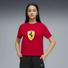 Puma Scuderia Ferrari Coloured Shield T-Shirt 152, rosso corsa Red