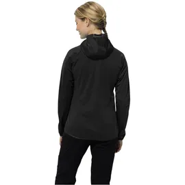 Jack Wolfskin Go Hike Softshelljacke - Black - M