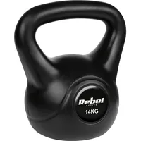 Rebel electro Rebel Kettlebell Bitumen 14kg PVC RBA-2317