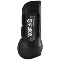 Eskadron Gamaschen Protection Boots vorne Schwarz