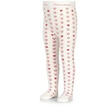 Sterntaler Strumpfhose Herzen in ecru 104