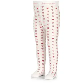Sterntaler Strumpfhose Herzen in ecru 104