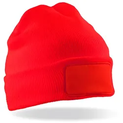 Result Recycled Thinsulate Printers Beanie - red - onesize