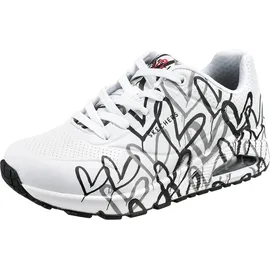 SKECHERS Uno Spread the Love Damen Weiß 37