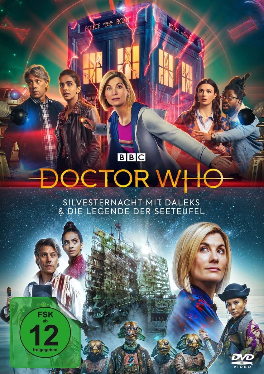 Doctor Who - Silvesternacht mit Daleks / Die Legende der Seeteufel (Neu differenzbesteuert)