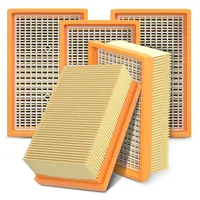 Kärcher, vioks Flachfaltenfilter 5x wie Kärcher 2.863-005.0 für Staubsauger