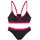 VENICE BEACH Bustier-Bikini Damen Schwarz/Pink 34 Cup A/B