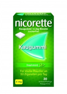 Nicorette 4 mg freshmint Kaugummi Kaugummi & Lutschtabletten