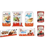 Kinder Ferrero Brioss Colazione+Panecioc Delice Cards Snack+Tomaten 2x400g+Polpa
