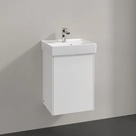 Villeroy & Boch Collaro Waschbeckenunterschrank Anschlag links 41 x 55 cm White Matt