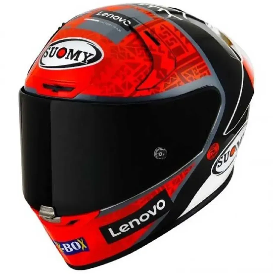 Suomy Sr-gp Replica Bagnaia 2022 With Sponsor Integralhelm - Black - M