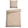 SCHIESSER Bettwäsche »Liliebeth aus weicher Baumwolle mit elegantem Blattmuster«, Made in Green beige