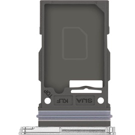 Clappio Ersatz SIM-Halter (SIM-Halterung, Galaxy S22+), Mobilgerät Ersatzteile, Weiss