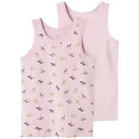NAME IT Unterhemd (2-St) NMFTANK TOP 2P CORSAGE HORSE