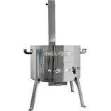 Grillpeter Utschak Timur Ø50 cm silber