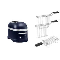 KitchenAid Artisan Toaster 5KMT2204 inkl. Brötchenaufsatz + Sandwichzange tintenblau