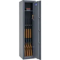 Müller-Safe Waffenschrank WSL1-3/5, Fachboden, für 5 Langwaffen, Doppelbartschloss, Klasse 1