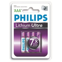 Philips Lithium Ultra Batterie FR03LB4A/10