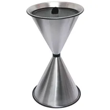 SZ METALL 29718 Standaschenbecher silber, 1 St.