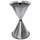 SZ METALL 29718 Standaschenbecher silber, 1 St.