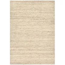 THEKO Handgewebter Teppich Pure, im modernen Uni-Design 125 natural beige 250x300 cm