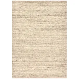 THEKO Handgewebter Teppich Pure, im modernen Uni-Design 125 natural beige 250x300 cm