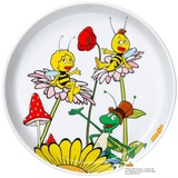 WMF Biene Maja Kindergeschirr Kinderteller Porzellan 19 cm, spülmaschinengeeignet, farb- und lebensmittelecht