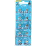 Vinnic AG4 LR66, L626F, V376, V377 Knopfzelle LR626 Batterien, 1,5V typisch 18mAh