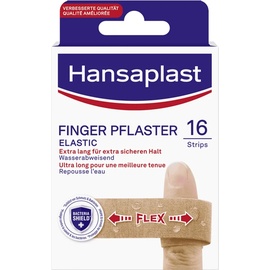Hansaplast Fingerpflaster elastic, 16 Stück