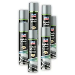 7x 300ml LIQUI MOLY 1598 Cockpitpflege Cockpit Reiniger Vanille Duft