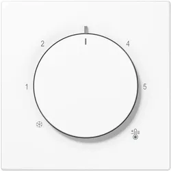 1St. Jung Abdeckung f.Thermostat LS1749BFWW