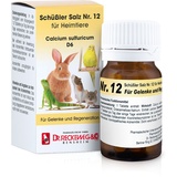 Schüssler Salz Nr.12 Calcium sulf.D 6 f.Heimtiere 200 St Tabletten