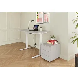 baselite Schreibtisch BaseLite grau / Weiß