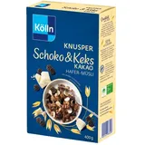 Kölln Müsli Knusper Schoko & Keks Kakao, 8x400g