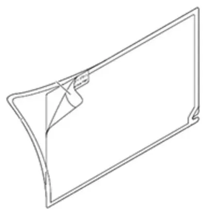 Mitsubishi Electric Schutzfolie GT21-07WPSGC