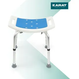 Karat Duschhocker Noah höhenverstellbar blau