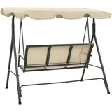 vidaXL Hollywoodschaukel mit Dach Kaffeebraun