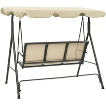 vidaXL Hollywoodschaukel mit Dach Kaffeebraun